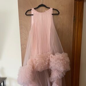 AKIRA Pink High Low Dress